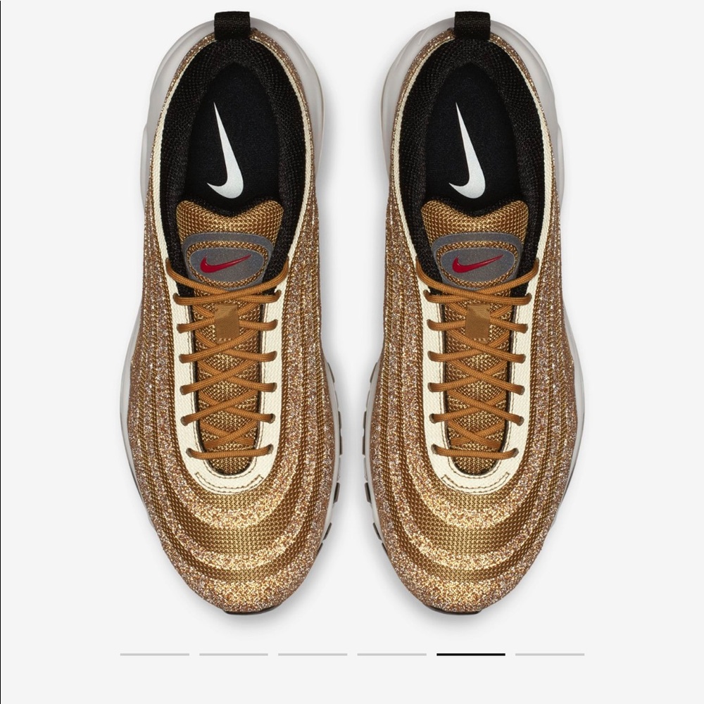 Nike AirMax 97 LX x Gold Swarovski Crystal - Picture 5 of 8
